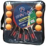 SPARTAN Pingpongütő szett 4 ütő 8 labda tárolóval - SPARTAN TRAINING 318 (SS_318)