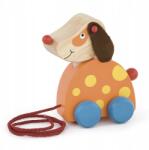 Viga Toys Fából készült vontatókutya