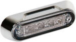 Lampa Szélességjelző 4 Fehér Leddel, 12/24V (0141498)