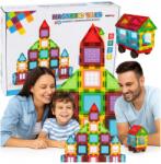 click4TOYS Készlet Nagy Mágneses Építőkockák 3D Panelek Magnetic Tiles 45 (5903772581720)
