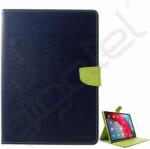 Mercury AV MERCURY Goospery Fancy tok álló, bőr hatású (FLIP, oldalra nyíló, asztali tartó, textil minta) SÖTÉTKÉK