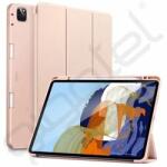 ESR REBOUND PENCIL tok álló, bőr hatású (aktív FLIP, oldalra nyíló, TRIFOLD, asztali tartó, ceruza tartó) ROZÉARANY