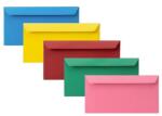 Optima Plic DL color siliconic, 25 buc. /set, 5 culori, Optima (OP-5900MIXDL-25)