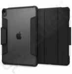 Spigen AIR SKIN PRO tok álló, ECO bőr hatású (aktív FLIP, oldalra nyíló, TRIFOLD, asztali tartó, ceruza tartó) SZÜRKE