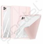 Dux Ducis MAGI ORIGAMI tok álló, bőr hatású (aktív FLIP, oldalra nyíló, TRIFOLD, asztali tartó, ceruza tartó) RÓZSASZÍN - extratelgsm - 9 999 Ft