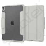 Spigen AIR SKIN PRO tok álló, ECO bőr hatású (aktív FLIP, oldalra nyíló, TRIFOLD, asztali tartó, ceruza tartó) KRÉM