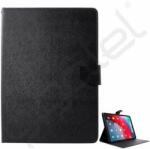 Mercury AV MERCURY Goospery Fancy tok álló, bőr hatású (FLIP, oldalra nyíló, asztali tartó, textil minta) FEKETE