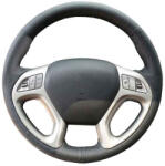 Hyundai bőr kormányvédő - méretpontos, varrható kivitel (KYHY1)