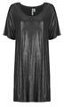 PIECES Rövid ruhák PCALICE SS GLITTER DRESS Fekete EU M