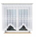 Markizeta Bastia Jacquard készfüggöny, alul kivágással 300x150 cm (648107/FBL/001/300150/1)