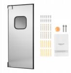 SucceBuy Lengőajtó 91, 7x7, 8x213, 3CM Egyajtós Rozsdamentes acél 304 (JTBDMDMW3)