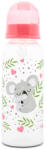 Lorelli Cumisüveg 0+-os cumival, rózsaszín koala maci 0+ hó (250 ml/db) - diaper