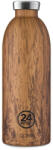 24Bottles Clima 850 ml Duplafalú Fém Termosz Rozsdamentes Sequoia Wood (24B113)