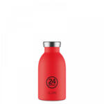 24Bottles Clima 330 ml Duplafalú Fém Termosz Rozsdamentes Hot Red (24B200)