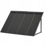 SucceBuy Ajtófedés 112, 5x61x61CM Ajtó napellenző Hó elleni védelem (JSGDSZYP44INH0E)