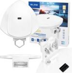 BLOW Kültéri Aktív Antenna DVB-T2 Full Hd Tv 4K 8K Gsm Szűrő Uhf Tápegység 1M (21-060#)