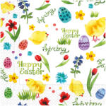 Procos Húsvét Spring szalvéta 20 db-os 33x33 cm PNN92354 (PNN92354)