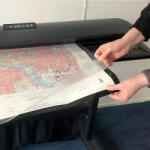 Colortrac A0 méretű dokumentumvédő fólia fekete háttérrel, 5 db (50H122) (50H122)