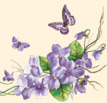 POL-MAK Virág Violet szalvéta 20 db-os 33x33 cm PKK015814 (PKK015814)