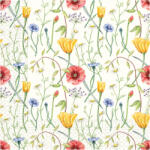 Procos Virágos Wild szalvéta 20 db-os 33x33 cm PNN97106 (PNN97106)