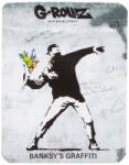 G-Rollz Pungi ziplock anti-miros Banksy Flower Thrower 65x85mm x1