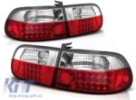  Tuning headlight set suitable for Honda Civic 2/3 doors 09.1991-08.1995 with black base, left and right (ABHOHX6010592)