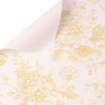 Valex Decor Victorian sketch fólia ív 57 x 57cm, 20db - Zöldes bézs (VS57-34)