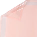 Valex Decor Fólia ív átlátszó kerettel 57 x 57cm, 20db - Lakk púder rózsaszín (ET57-19)