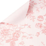 Valex Decor Victorian sketch fólia ív 57 x 57cm, 20db - Antik rózsaszín (VS57-30)