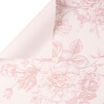 Valex Decor Victorian sketch fólia ív 57 x 57cm, 20db - Halvány antik rózsaszín (VS57-31)