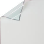 Valex Decor Fólia ív ezüst kerettel 57 x 57cm, 20db - Lakk halványkék (SK57-57)