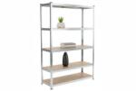 MAMUTEX Horganyzott fém állvány Mamutex Standard 180x120x50 cm - 5 polc, terhelhetőség 875 kg