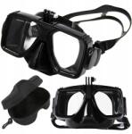 G.A.T. Professzionális búvármaszk GoPro 13 12 11 10 9 8 7 Sjcam (MASKA Z MOCOWANIEM UCHWYTEM NA KAMERĘ KAMERKĘ)