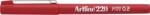 Artline Liner ARTLINE 220, varf fetru 0.2mm - rosu (EK-220-RE) - officeclass