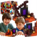 Lewer Mágneses építőkockák Kockavilág 132db-os szett (KLO-132)