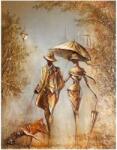 NORIMPEX - Puzzle Tablou Diamant: Cuplu pe o plimbare 30x40cm - 1 - 39 piese