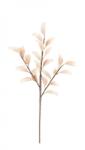 Bizzotto Set 3 plante artificiale roz 38x80 cm (0170097X)