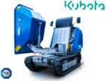 Graecus Transportor dumper senilat, motor Kubota 14 CP, 800 kg, rotire cuva, basculare hidraulica, H800S PRO (10000652)