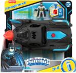 Mattel Batmobil Fisher-Price Imaginext DC Super Friends Deluxe cu lumini si sunete (MTHGX96)
