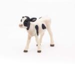 Papo Figurina vitel alb cu negru Papo, realista, pictata manual, 10 cm (Papo51149) Figurina