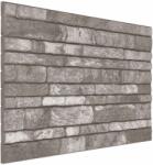 vidaXL Стенни панели 10 бр. 100 x 50 cm Тъмносиво EPS пяна (42046095)