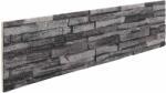 vidaXL Стенни панели 10 бр. 100 x 25 cm Антрацит EPS пяна (42046110)