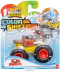 Mattel Hot Wheels Monster Truck Bone Shaker Color Shifters, scara 1: 64 (MTHGX06_HGX07)