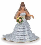Papo Figurina Papo Mireasa cu rochie din dantela, pictata manual (Papo38819) Figurina