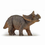 Papo Figurina Papo Triceratops tanar, dinozaur realist pictat manual (Papo55036) Figurina