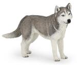 Papo Figurina Husky Siberian Papo pictata manual pentru copii 3+ (Papo54035) Figurina