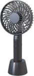 Qilive 600159756 feltölthető, hordozható kézi ventilátor fekete