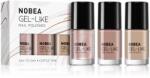 NOBEA Day-to-Day 3-Piece Gel-like Nail Polish set set de lacuri de unghii Coffee Time