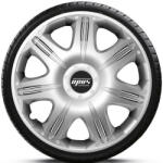 Autonova 16"-os Nero Silver-Black dísztárcsa garnitúra (4darab) (ARG16NEROSB_1)