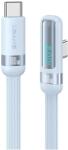 USAMS Cablu de date Usams US-SJ653, 2xUSB-C, 100W, 5A, 1.2m, Albastru (6958444907918)